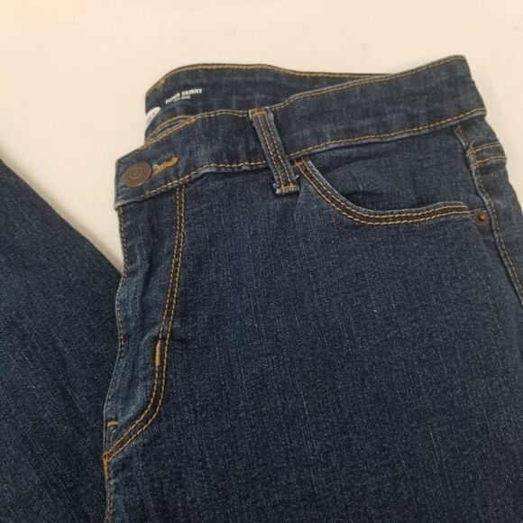 Old Navy Siper Skinny Mid Rise Raw Hem Jean. Size 10. - Picture 7 of 16